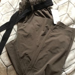 Athlete paper bag pants